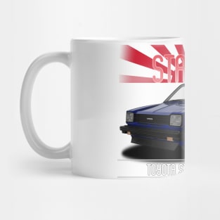 Toyota Starlet KP61 Blue Mug